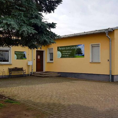 Pension Zum Lindenwald Colbitz Exterior foto