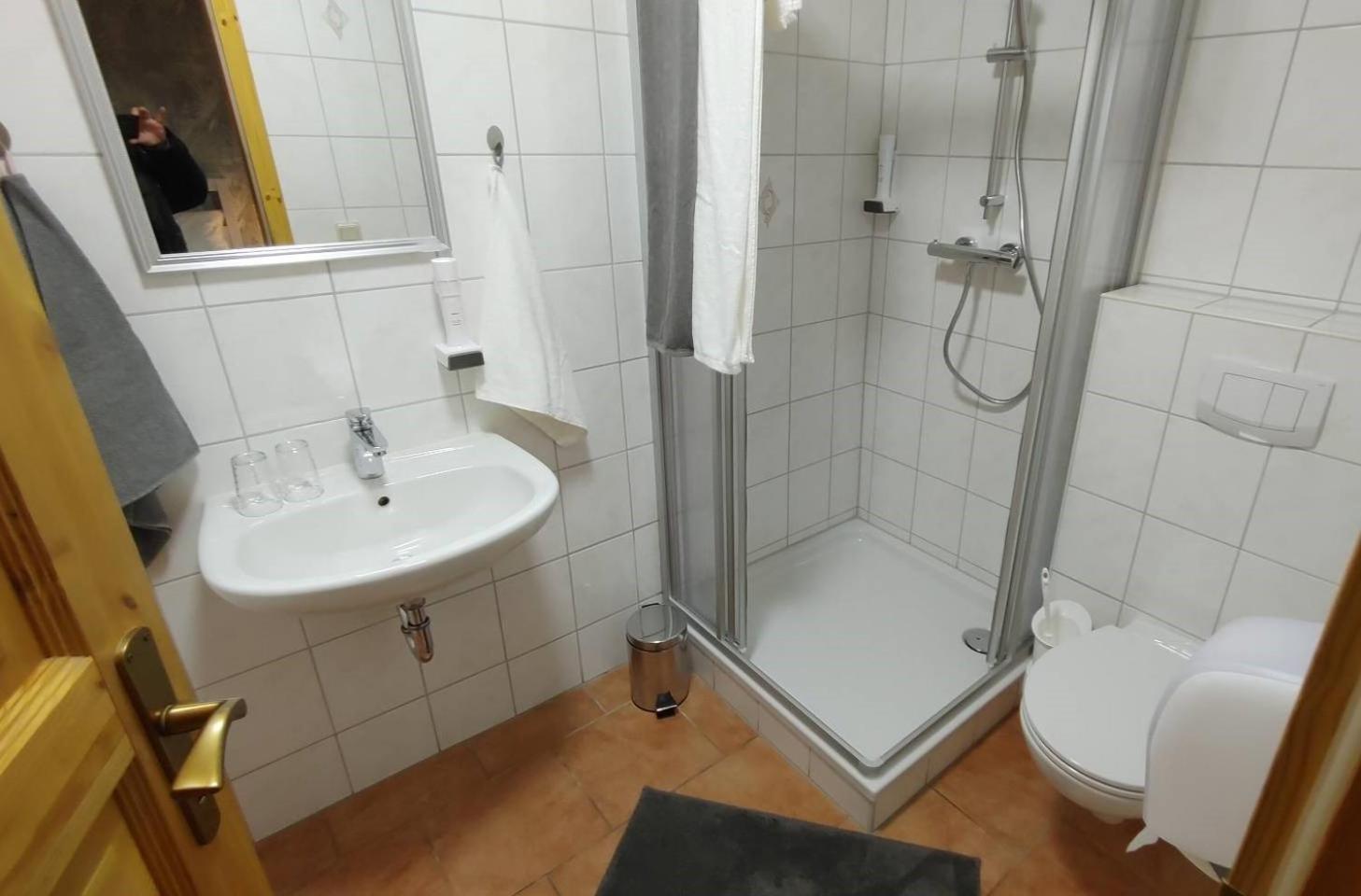 Pension Zum Lindenwald Colbitz Exterior foto